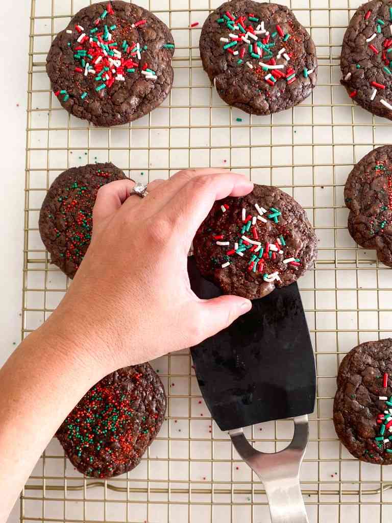 Box Brownie Mix Cookies