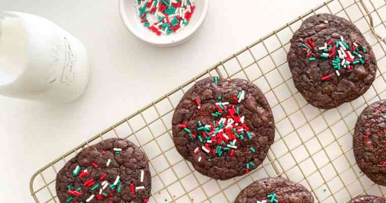 Box Brownie Mix Cookies