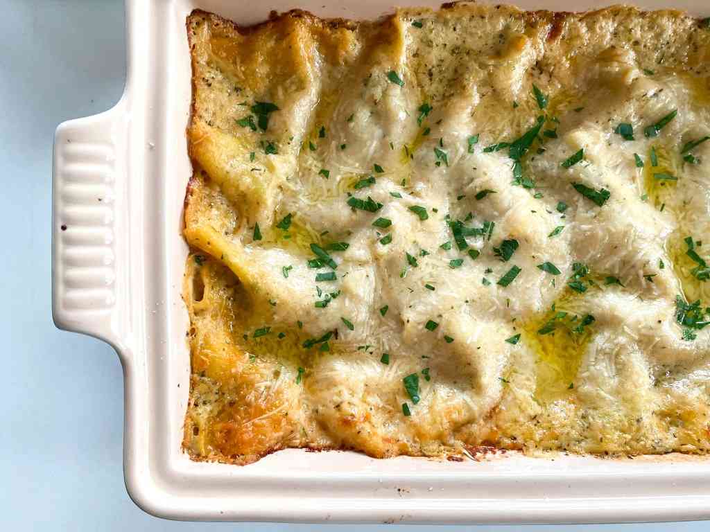 Vegetarian White Lasagna