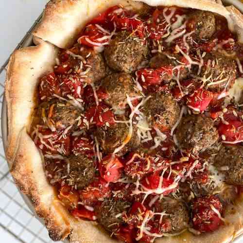 Chicago Deep Dish Pizza Recipe - The Cookie Rookie®