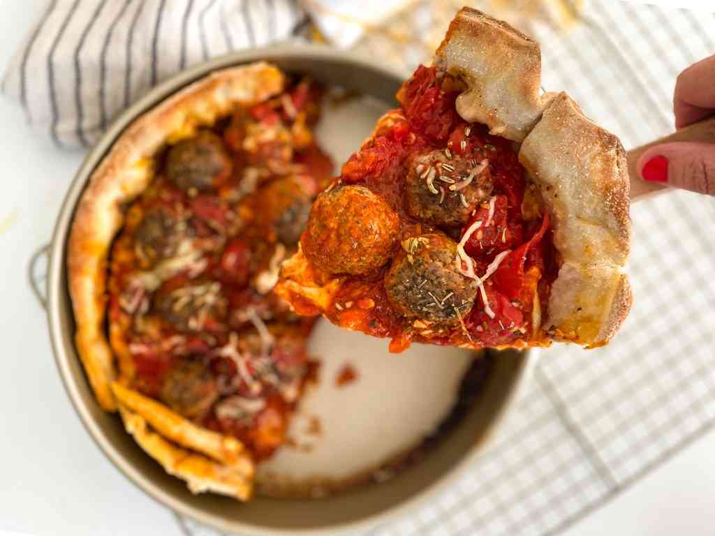 Vegan Deep Dish Pizza Recipe