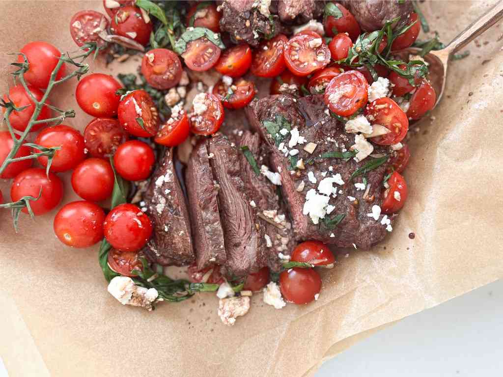 Balsamic Flat Iron Steak Sandwich VIDEO