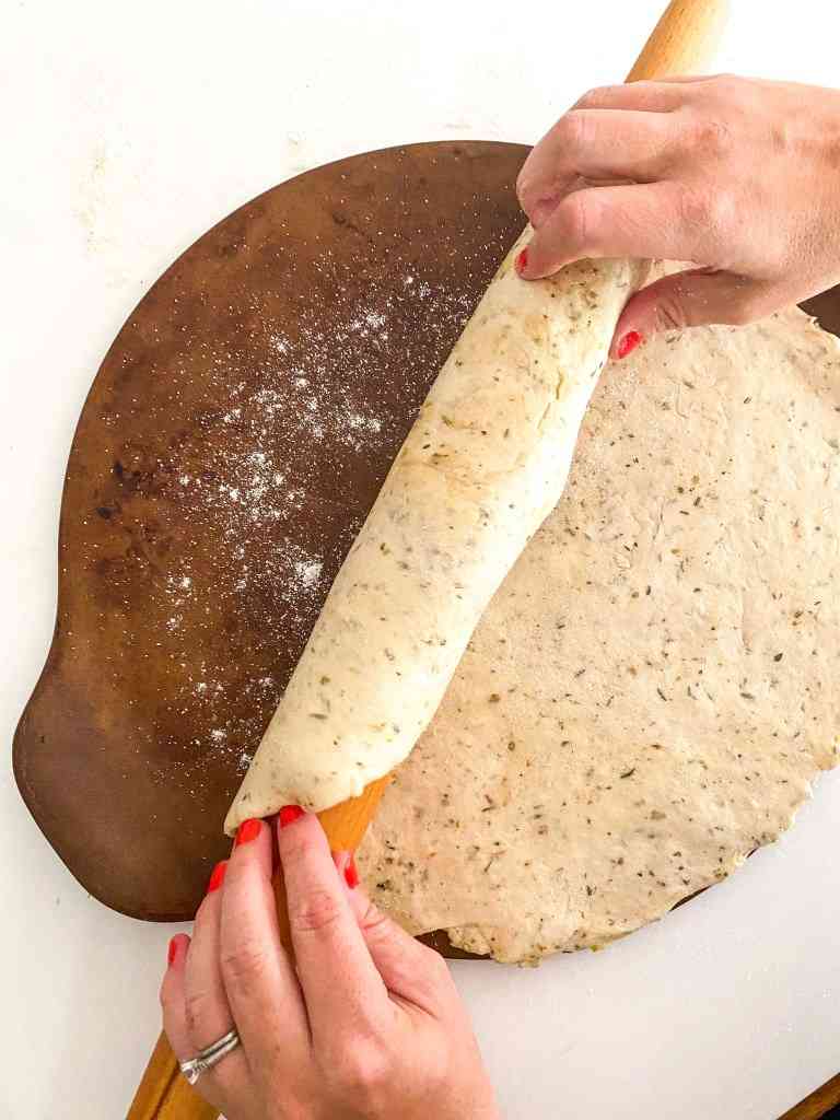 Italian Herb and Garlic Pizza Crust