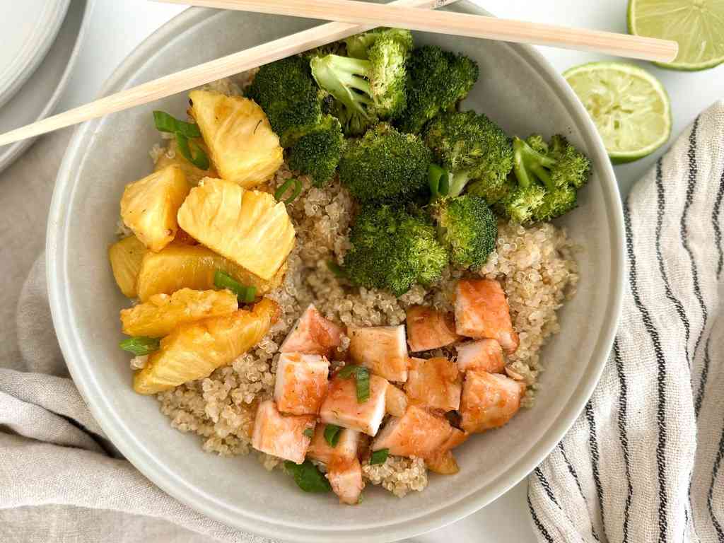 Sheet Pan Sweet and Sour Chicken