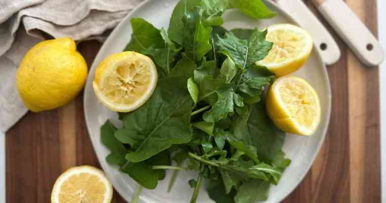 Everyday Side-Salad Lemon Dressing