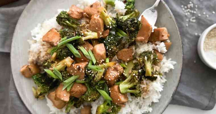 Quick Stir-Fry Chicken and Broccoli