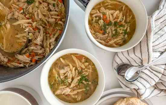 Homestyle Chicken Noodle Soup