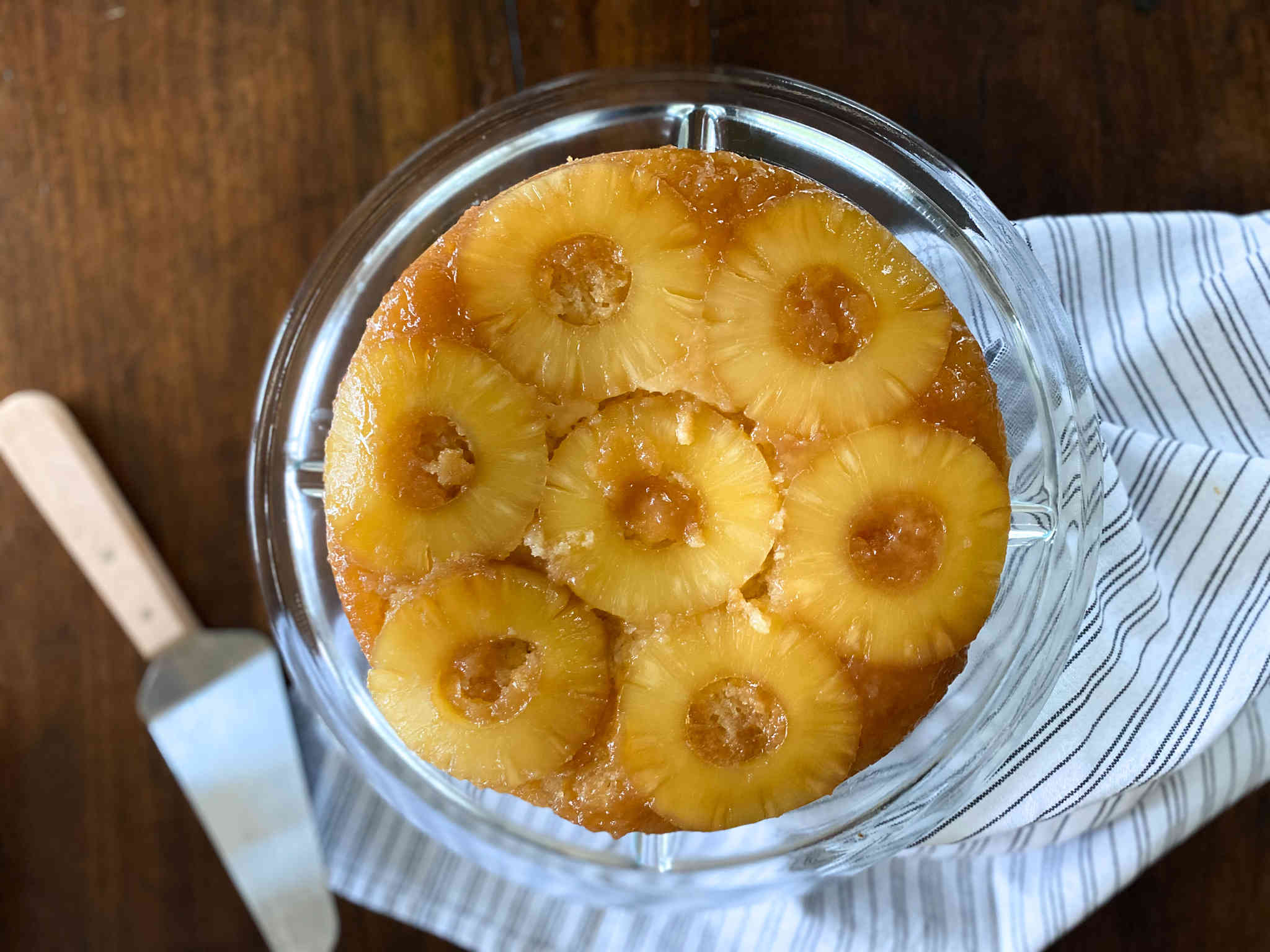 Brown Sugar Pineapple Upside Down Cake