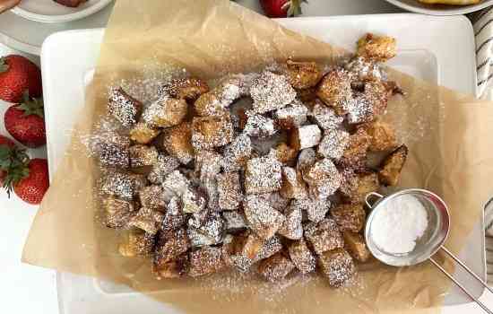 French Toast Nuggets (Air Fryer)