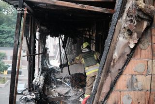 Масована атака РФ на Київ / www.facebook.com/DSNSKyiv