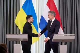 Володимир Зеленський та Дік Схооф / www.president.gov.ua