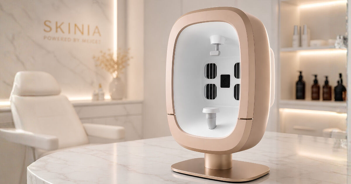 Diagnostika pleti so SKINIA Scannerom v Skin BeautyHouse v Komárne