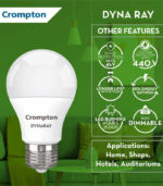 9w crompton led bulb