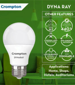 9w crompton led bulb