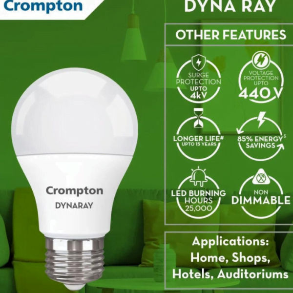 9w crompton led bulb