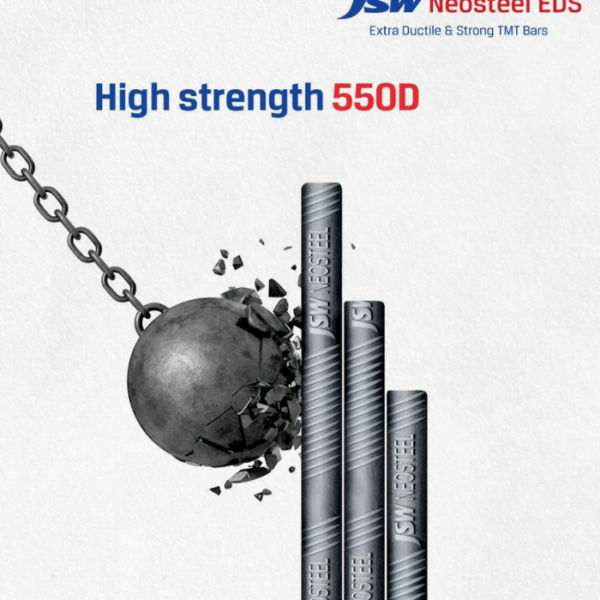 JSW NeoSteel 550D TMT Rebar