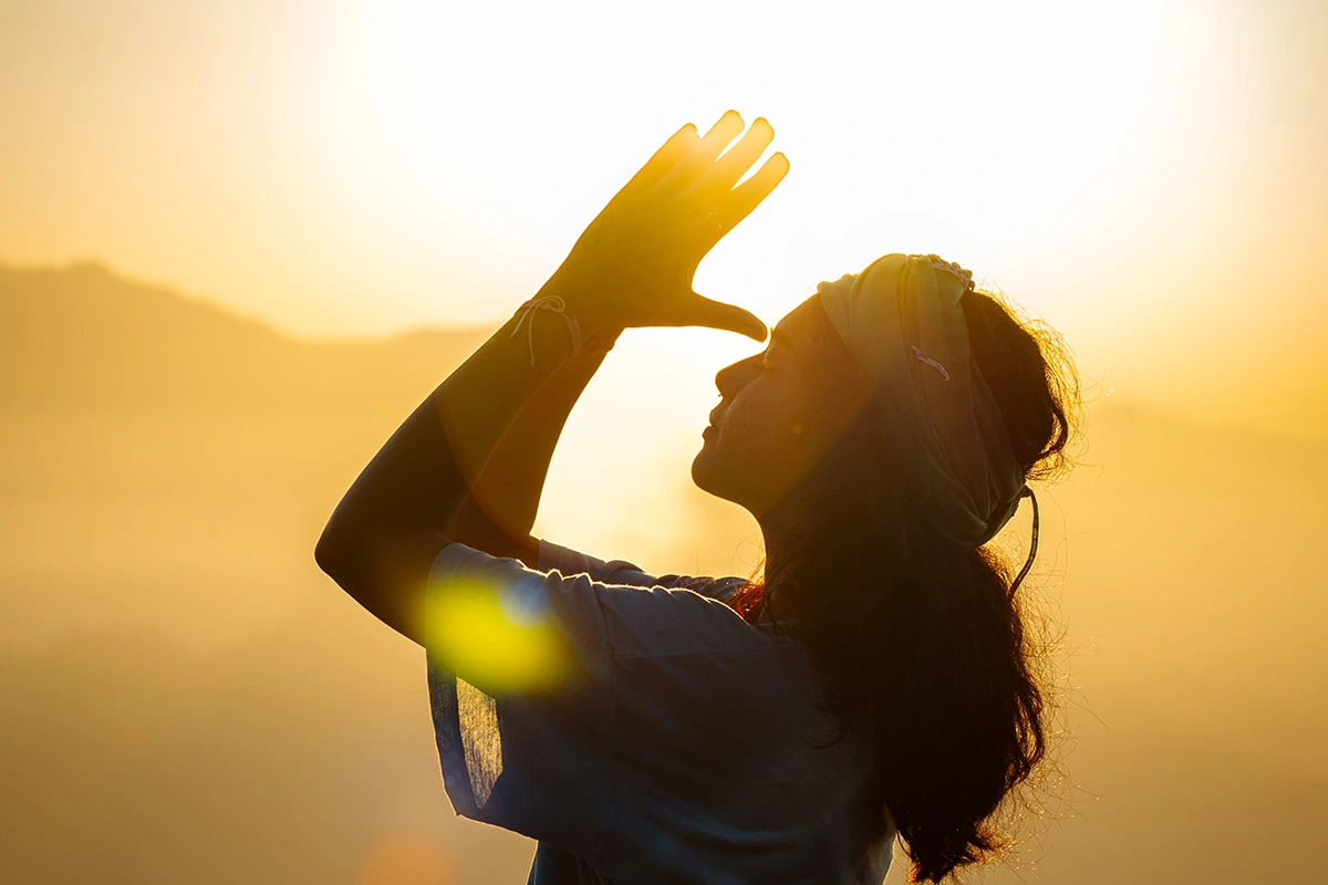 Sunrise in Rishikesh