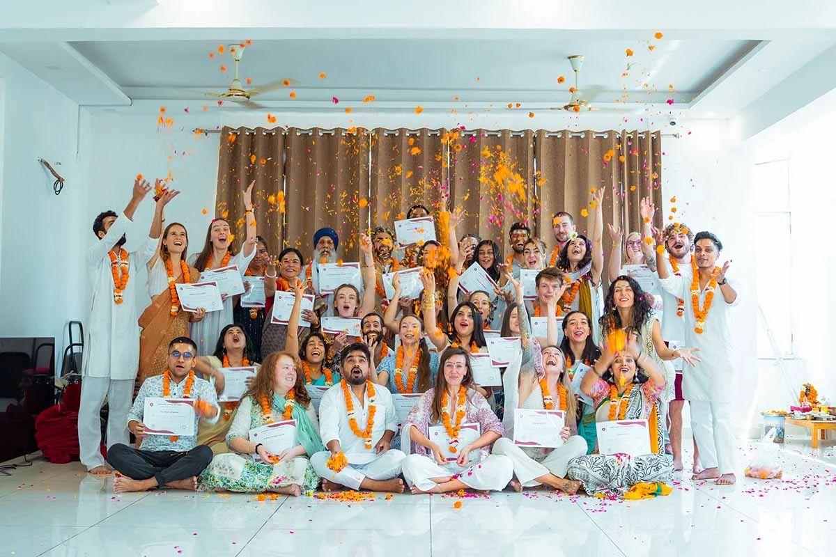 Certification ceremony of 300 Hour YTTC