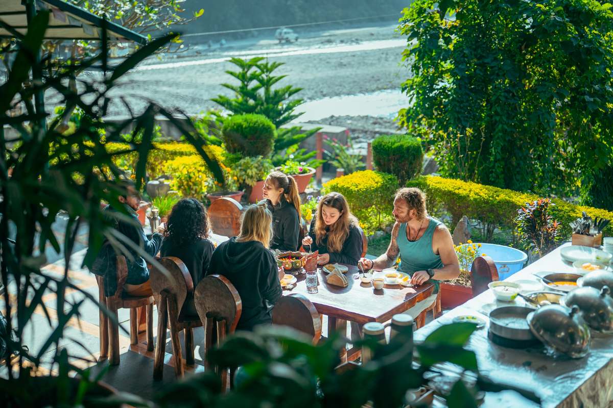 Students of Nirvana Yoga School