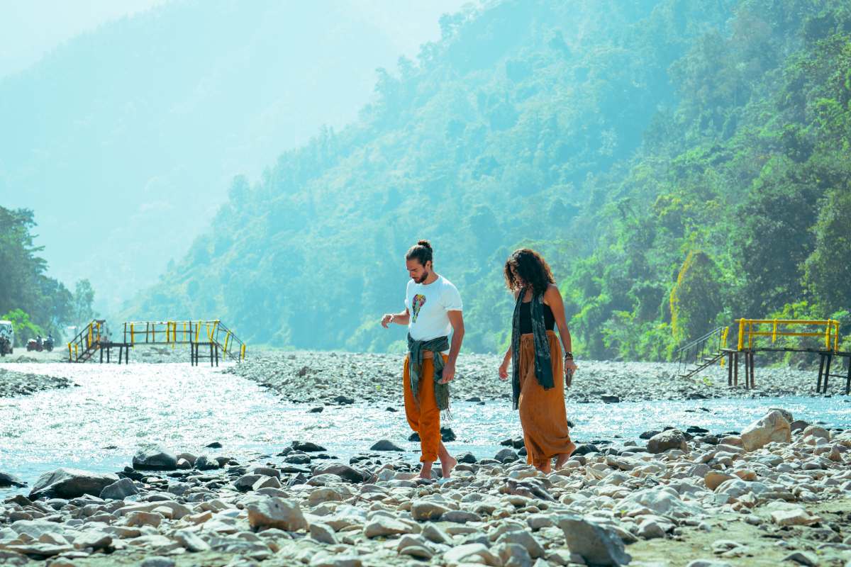 Students of Nirvana Yoga School