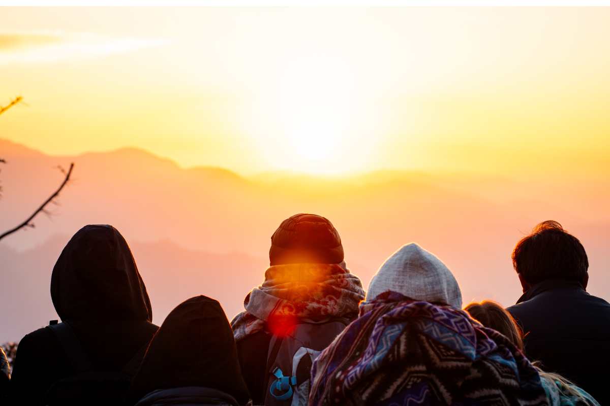 Students of Nirvana Yoga School