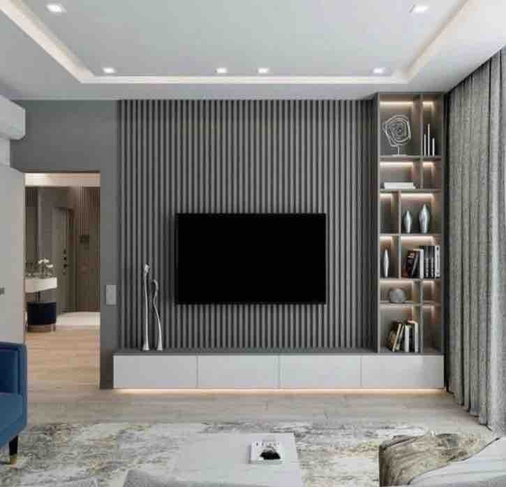 TV Unit in Modular Wardrobes