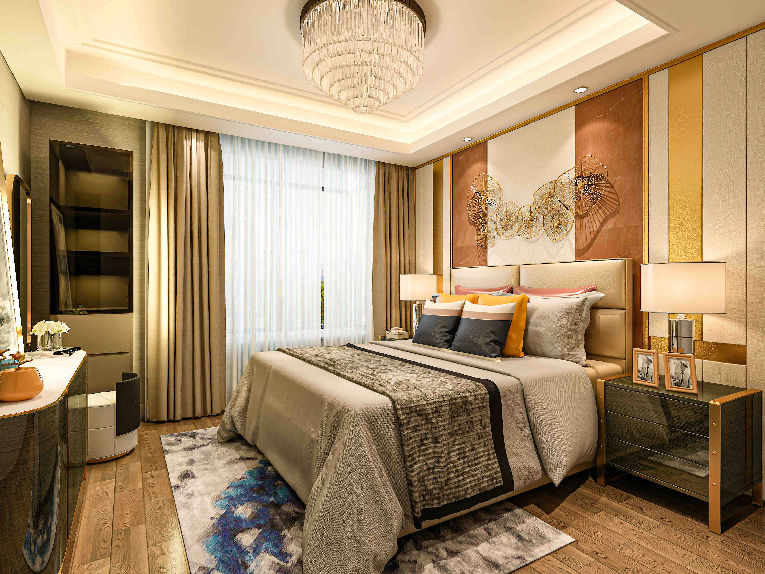 Bedroom & Master Bedroom in Residential