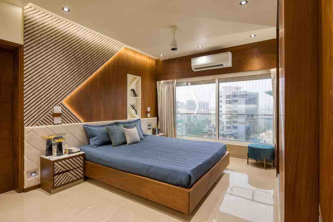 Bedroom in House construction