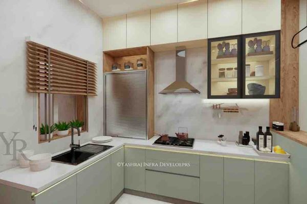 Modular Kitchen & L Shaped Modular Kitchen in L Shape Modular Kitchen