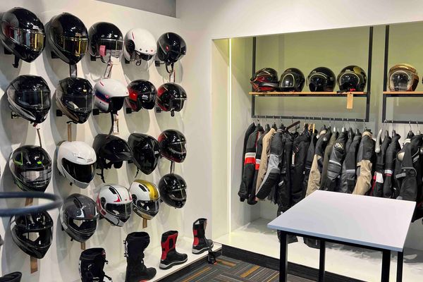 Showroom in Royal Enfield Apparels