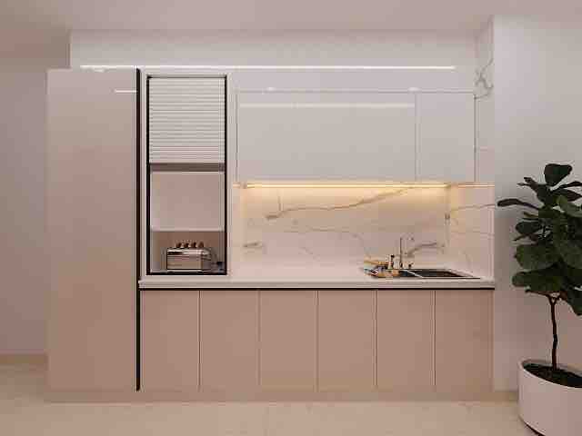 Modular Kitchen & Straight Modular Kitchen in Duplex villa