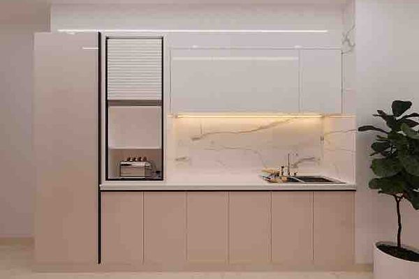 Modular Kitchen & Straight Modular Kitchen in Duplex villa
