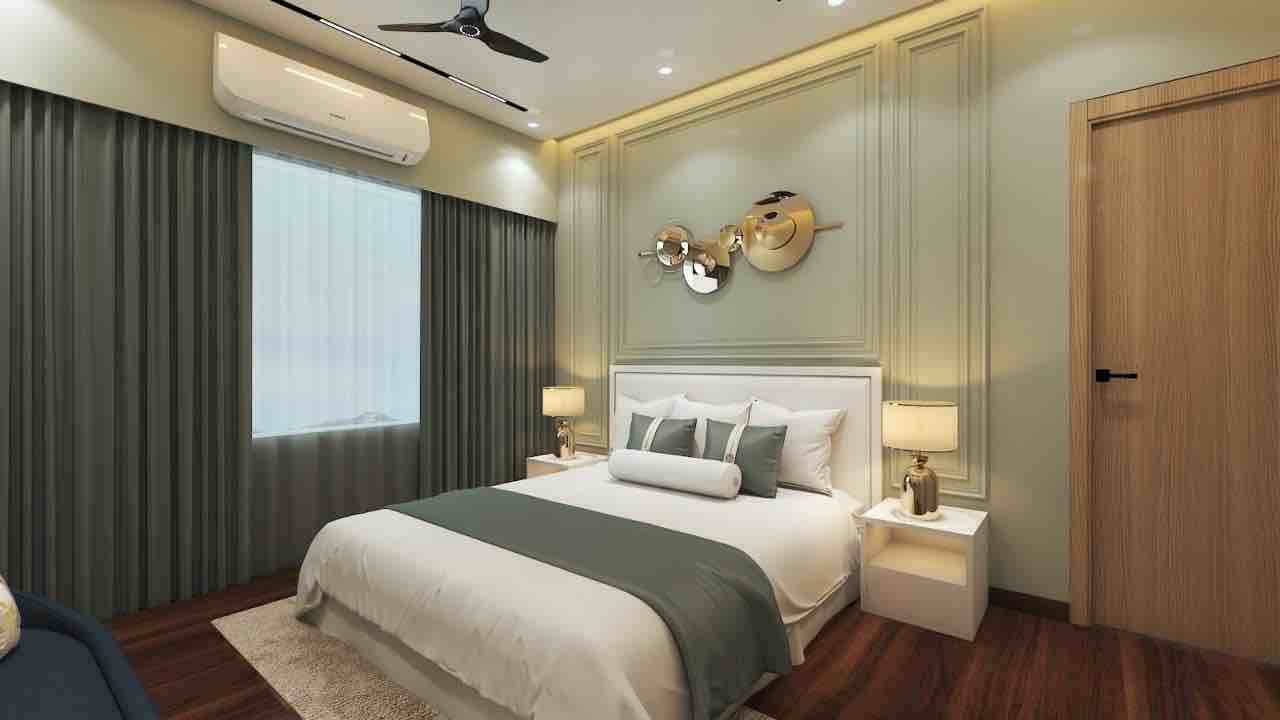 Bedroom in Duplex villa