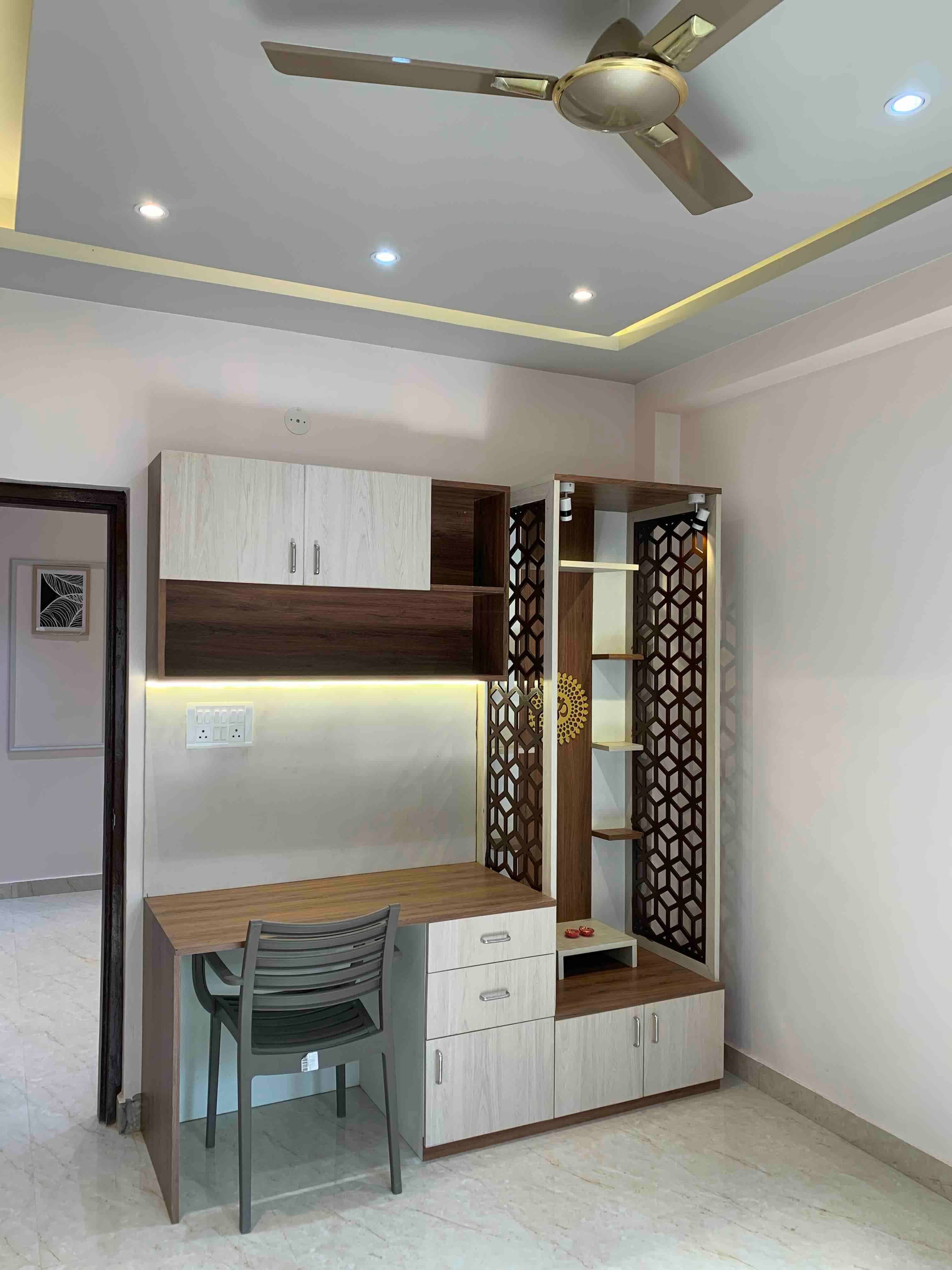Study Room in Beautiful Makeover A New Raw flat