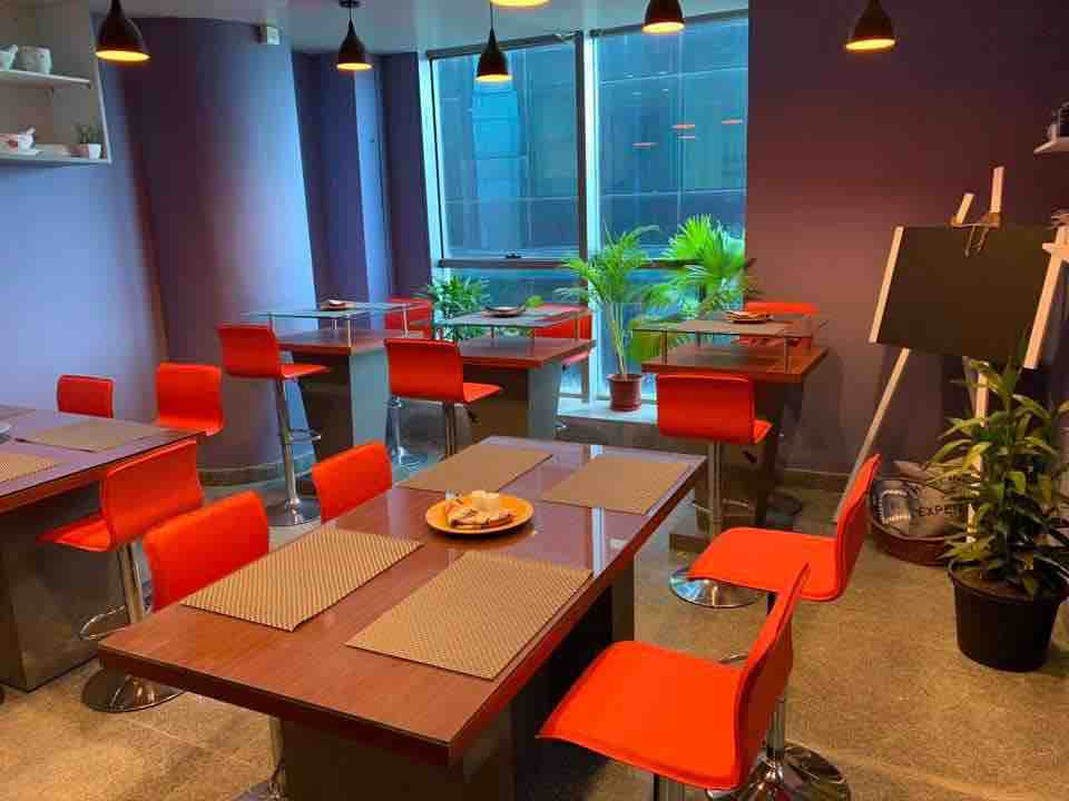 Cafe in Office interior work