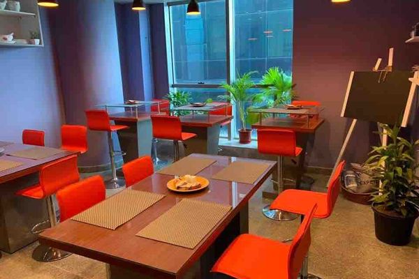 Cafe in Office interior work