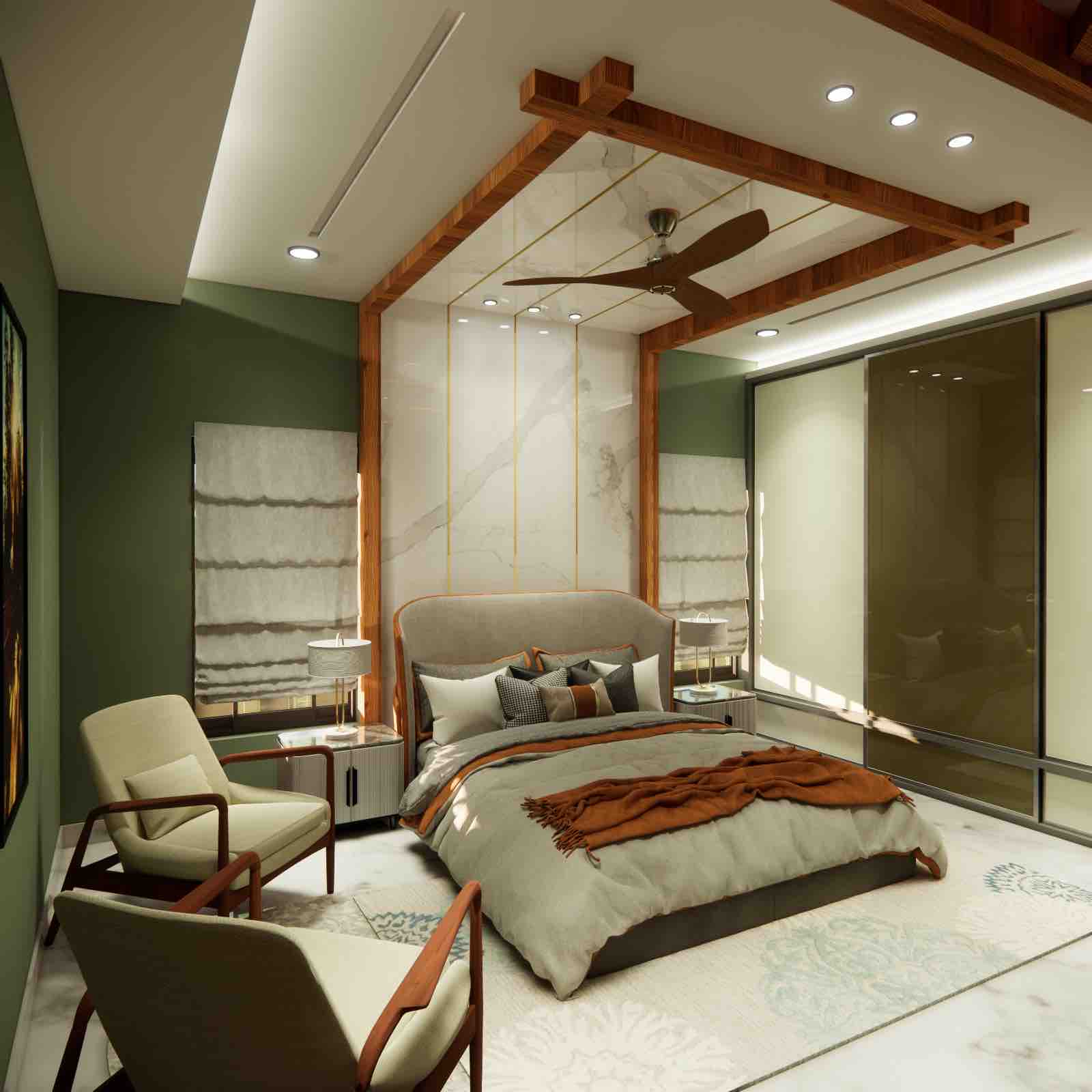 Bedroom & Hotel Room in sri kant villa