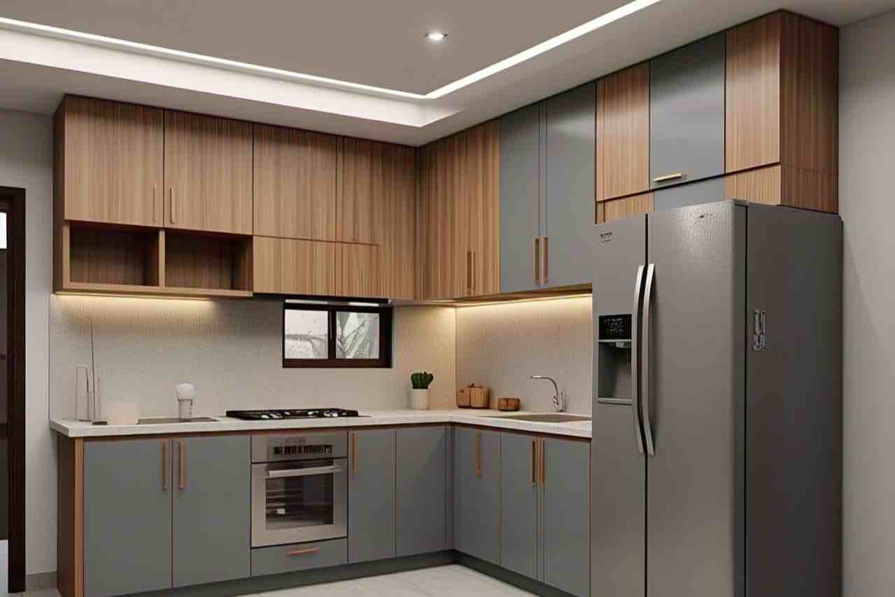 Modular Kitchen & L Shaped Modular Kitchen in Neomen Project “Nivasa”
