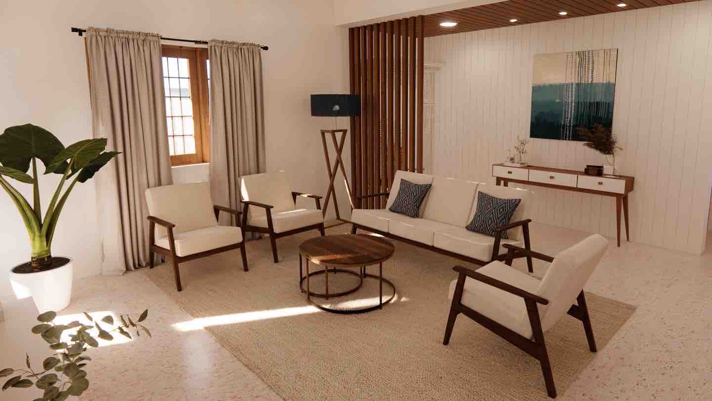 Living Room in Interior Renovation