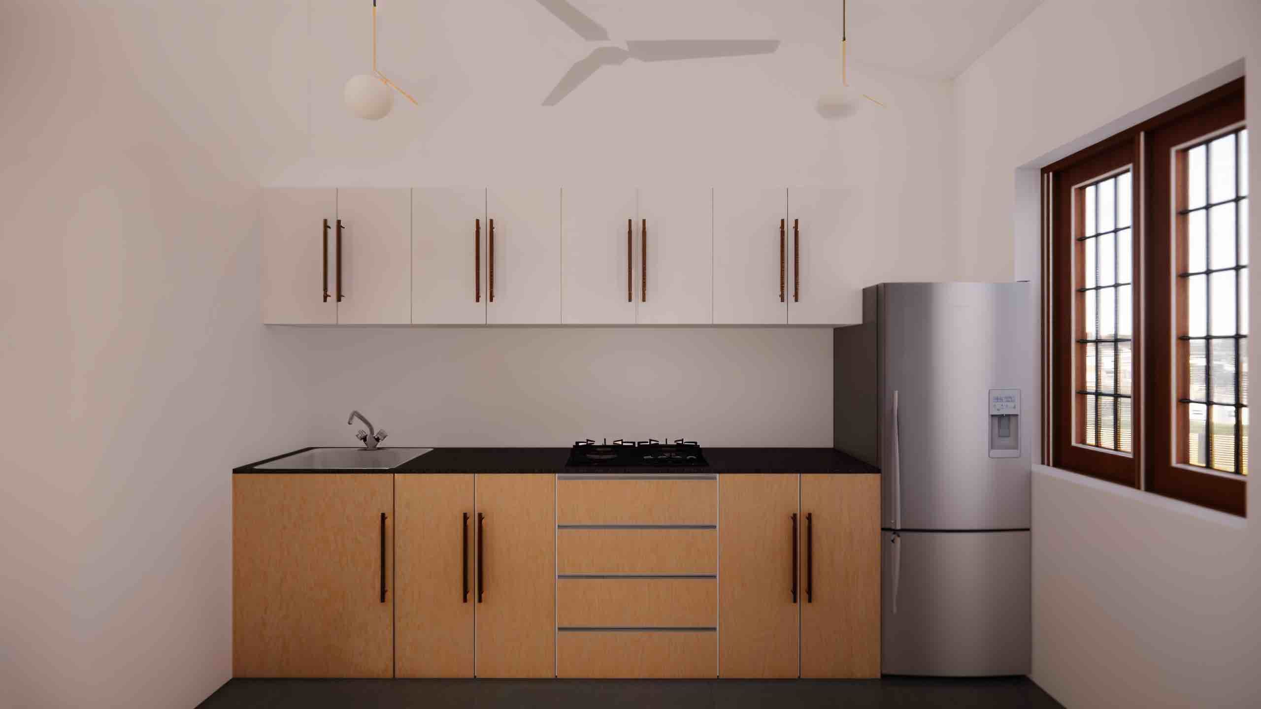 Modular Kitchen & Straight Modular Kitchen in Interior Renovation