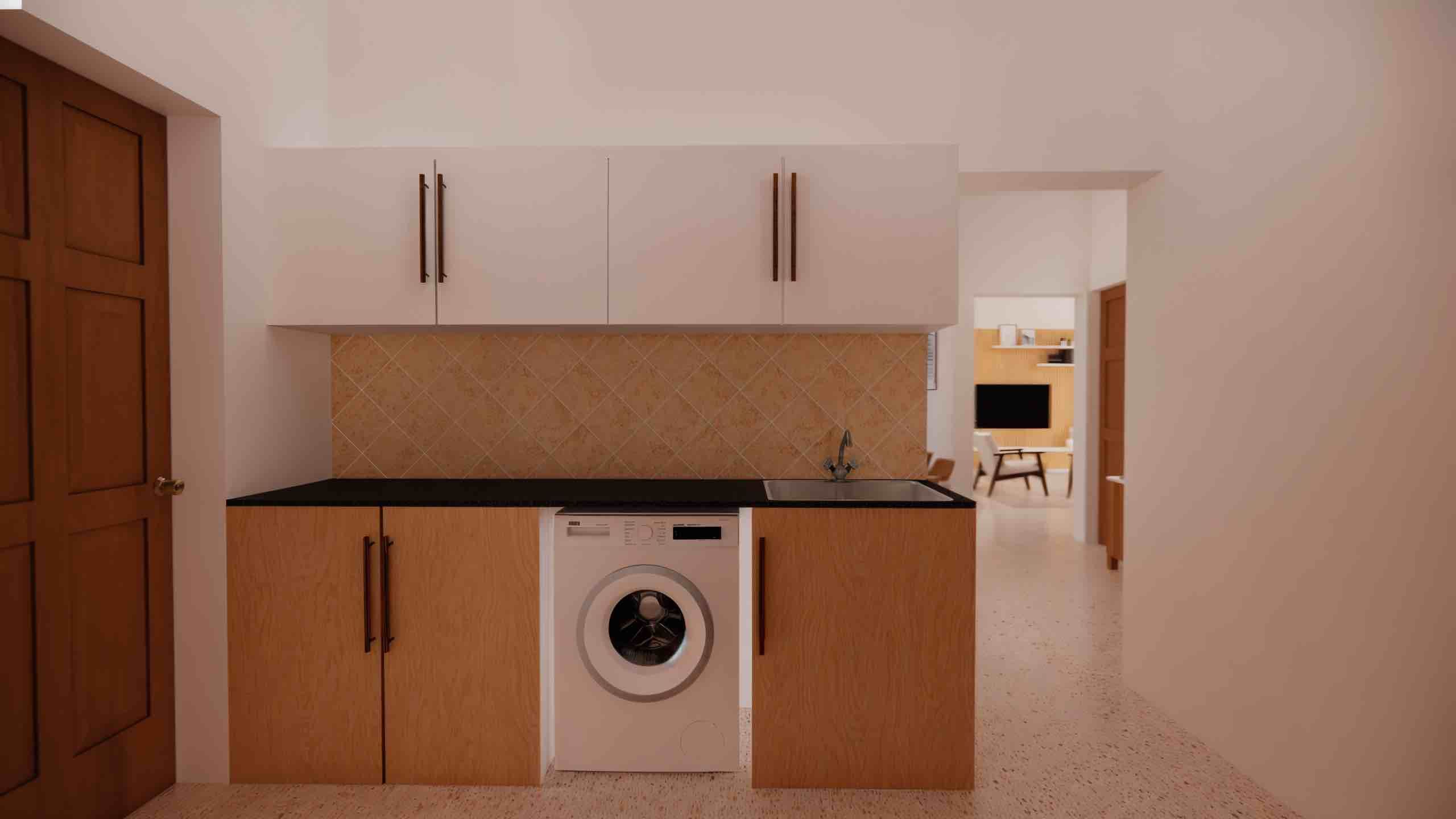 Modular Kitchen & Straight Modular Kitchen in Interior Renovation