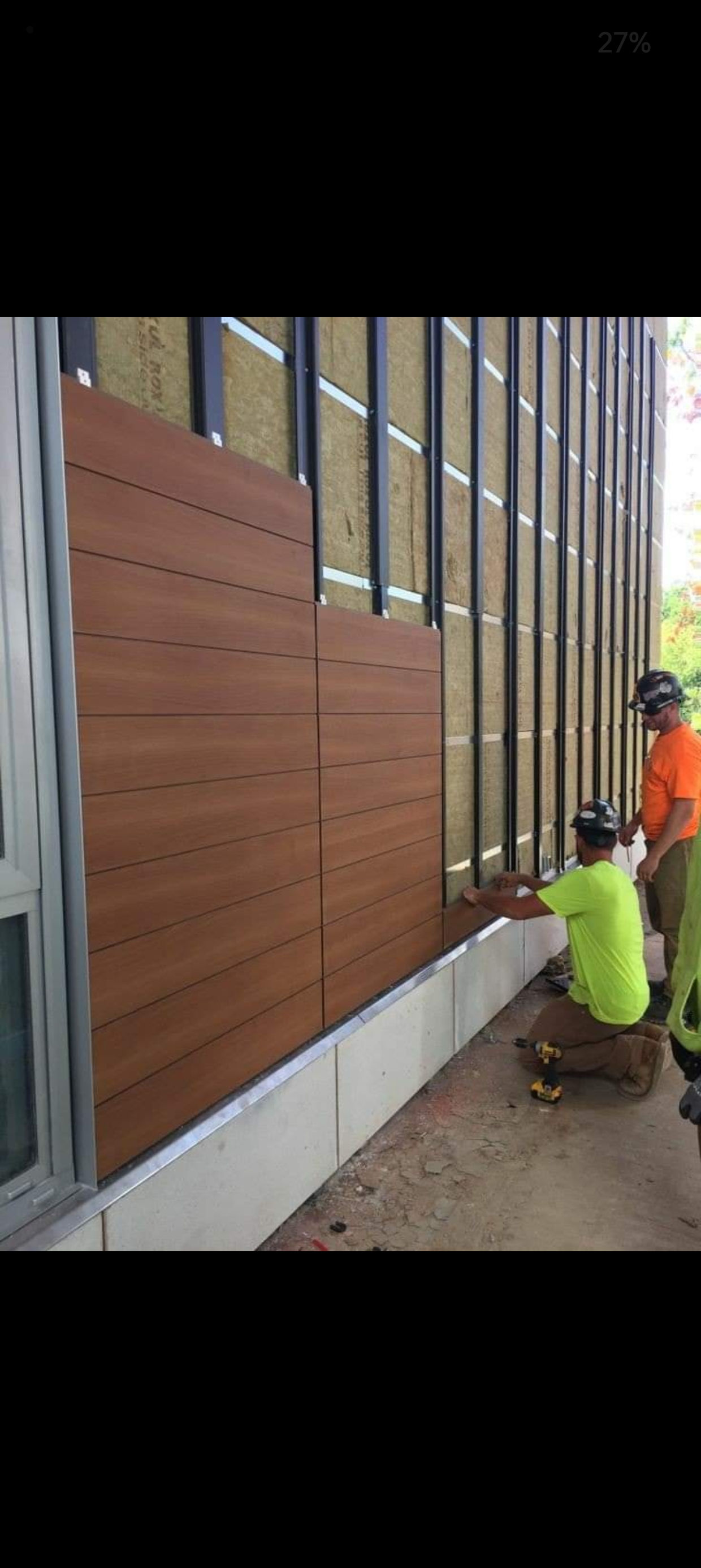 Wall Cladding in hpl sheet