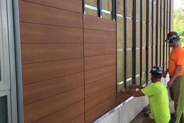 Wall Cladding in hpl sheet
