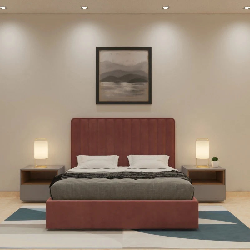 Bedroom in showroom space design