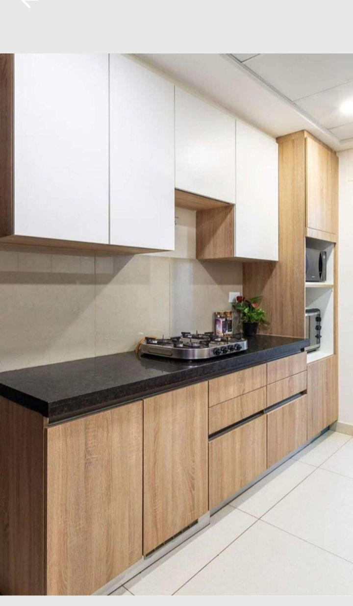 Modular Kitchen & Straight Modular Kitchen in Home Interior Project