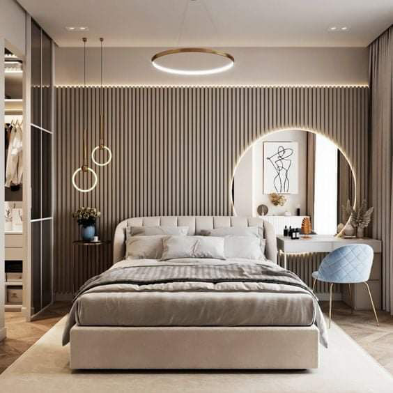 Bedroom in Krishna Chakravarty