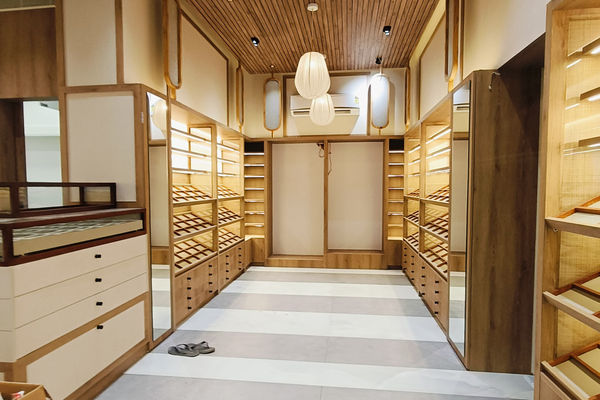 Hallway & Showroom in showroom