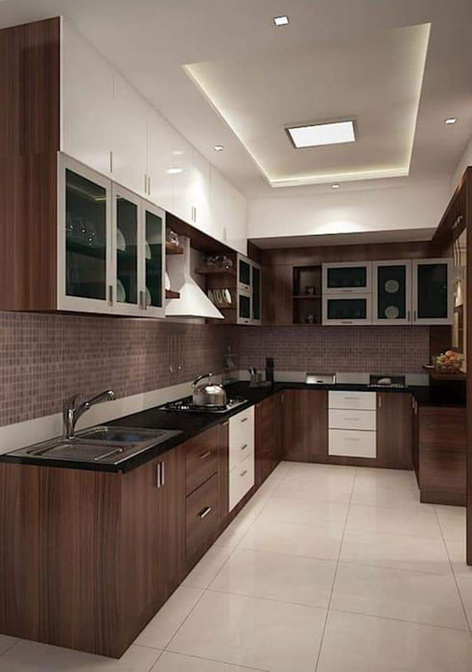 Beautful L Shape Kitchen Design By Zynasty Design's