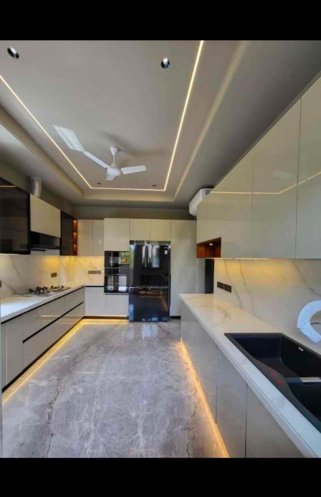 Modular Kitchen & Parallel Modular Kitchen in indipendent house