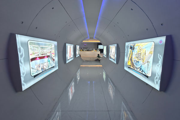 Corridor & Foyer in museum interiors